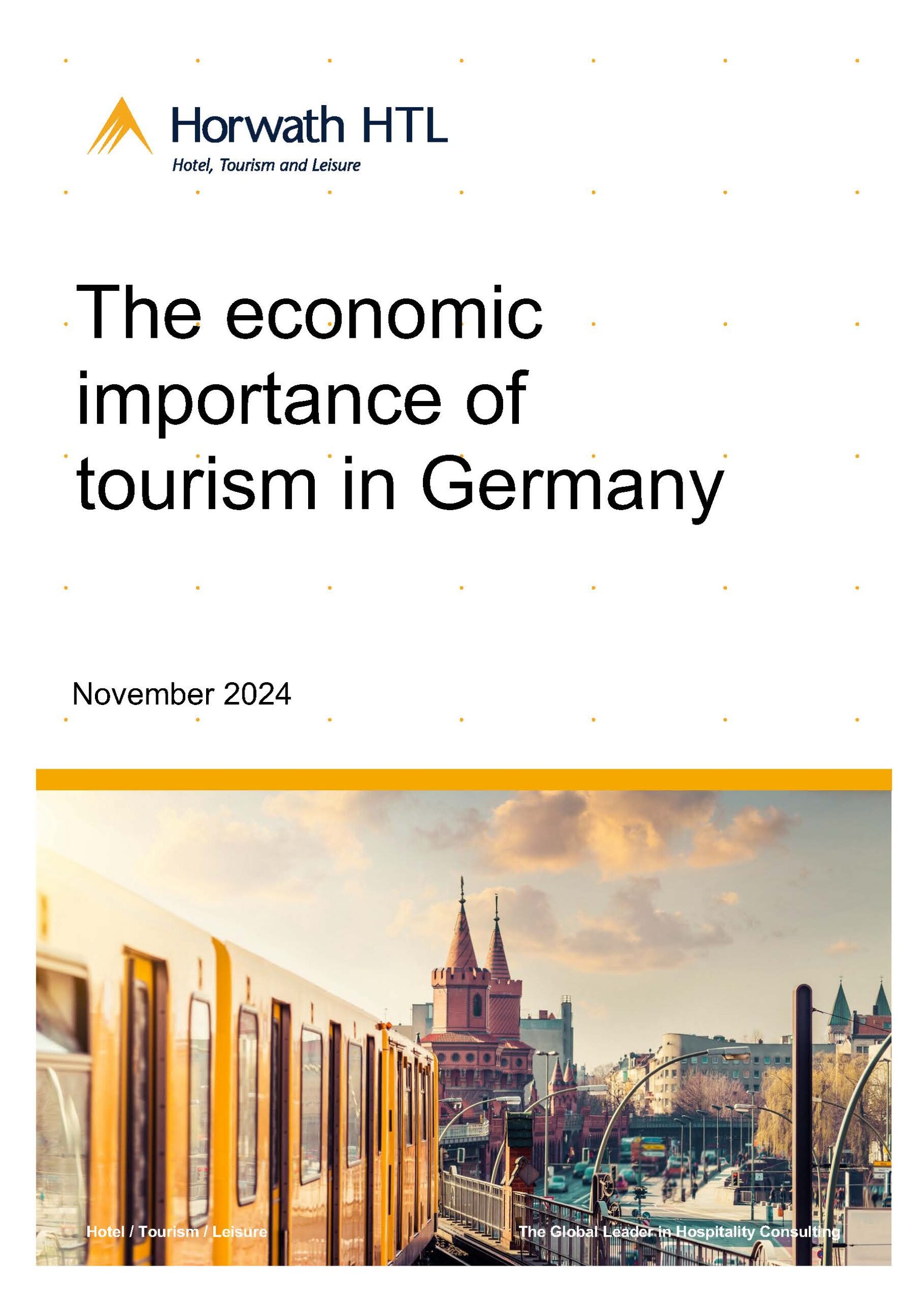 The economic importance of tourism in Germany