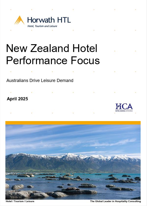 New Zealand Hotel Performance Focus April 2025