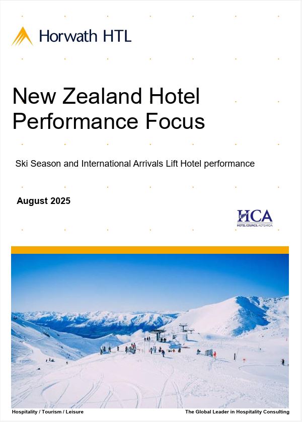 New Zealand Hotel Performance Focus August 2025