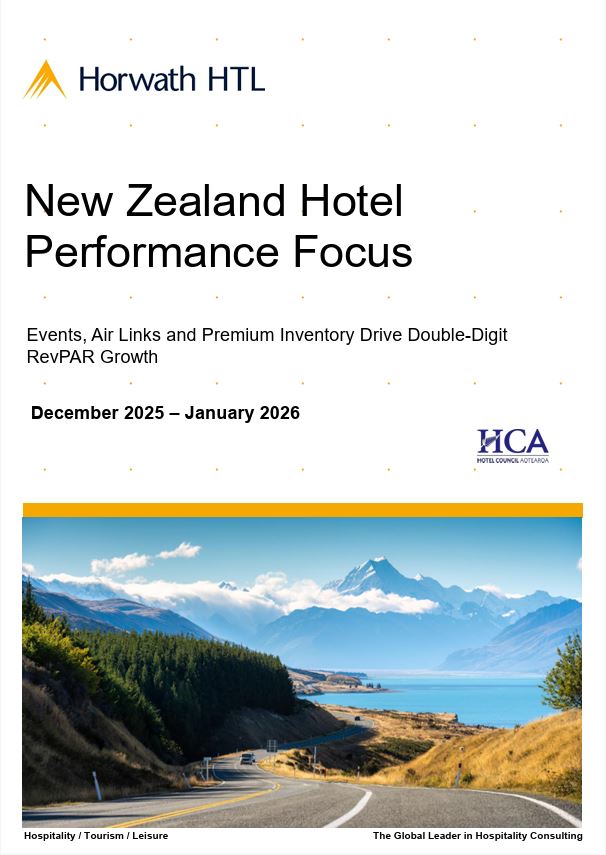 New Zealand Hotel Performance Focus December 2025-January 2026