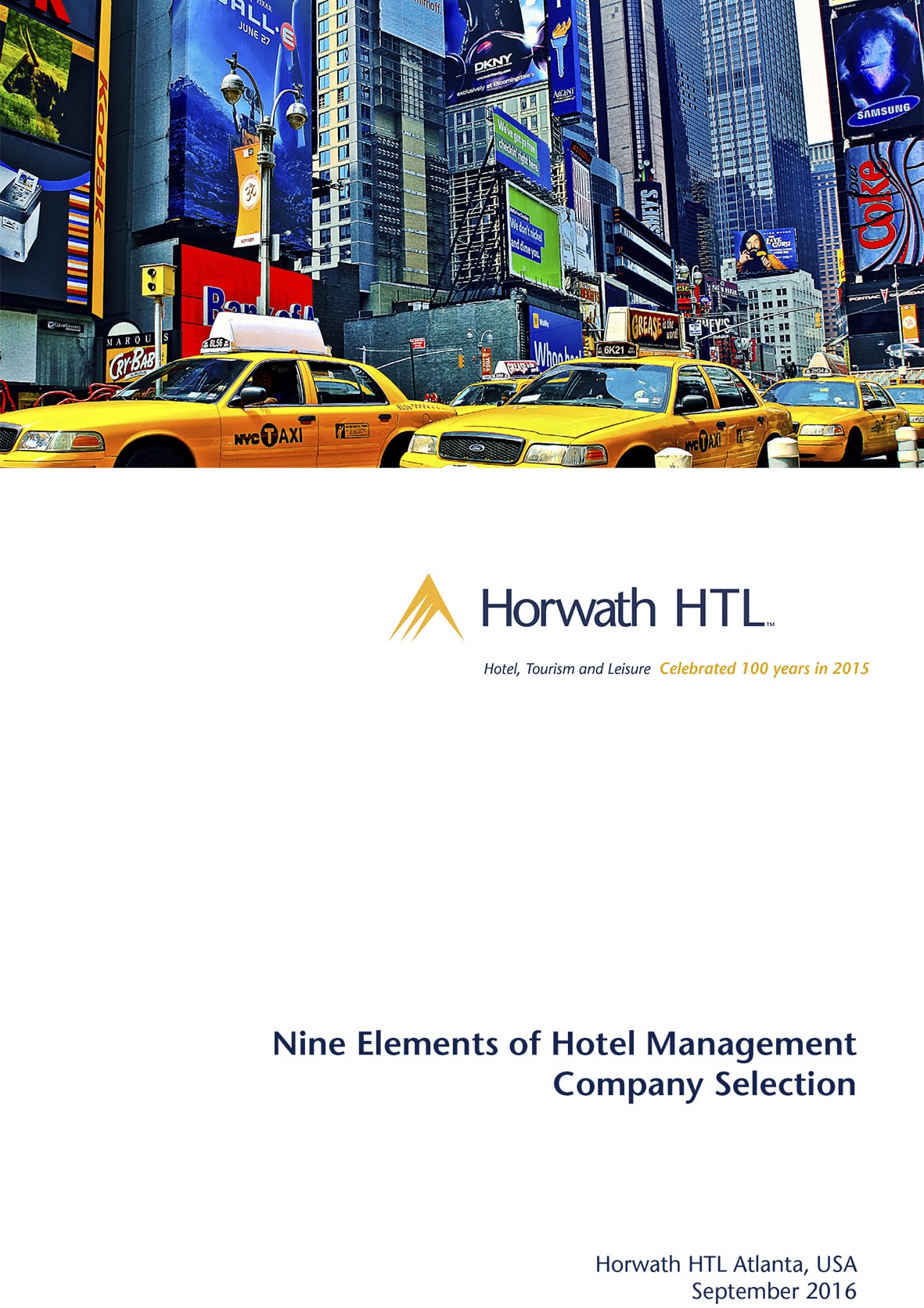 Nine Elements of Hotel Management Company Selection 1