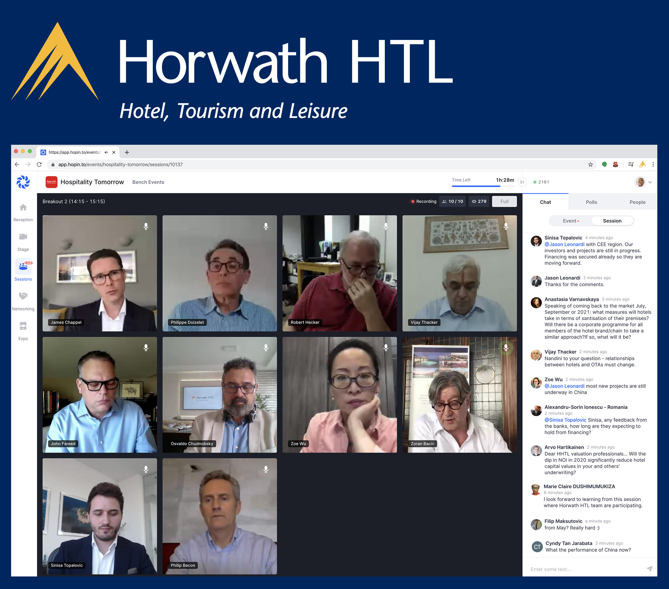 Horwath HTL Join Online Hospitality Event