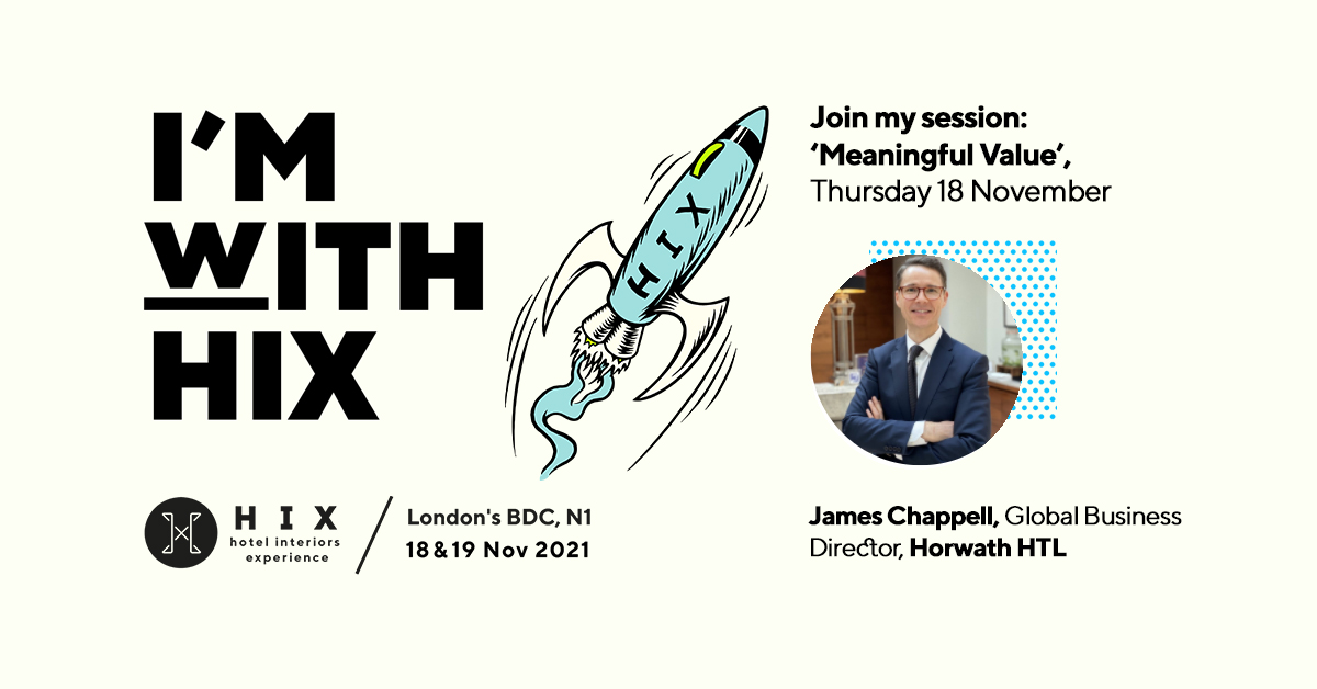 James Chappell Joins the HIX London Event 2021