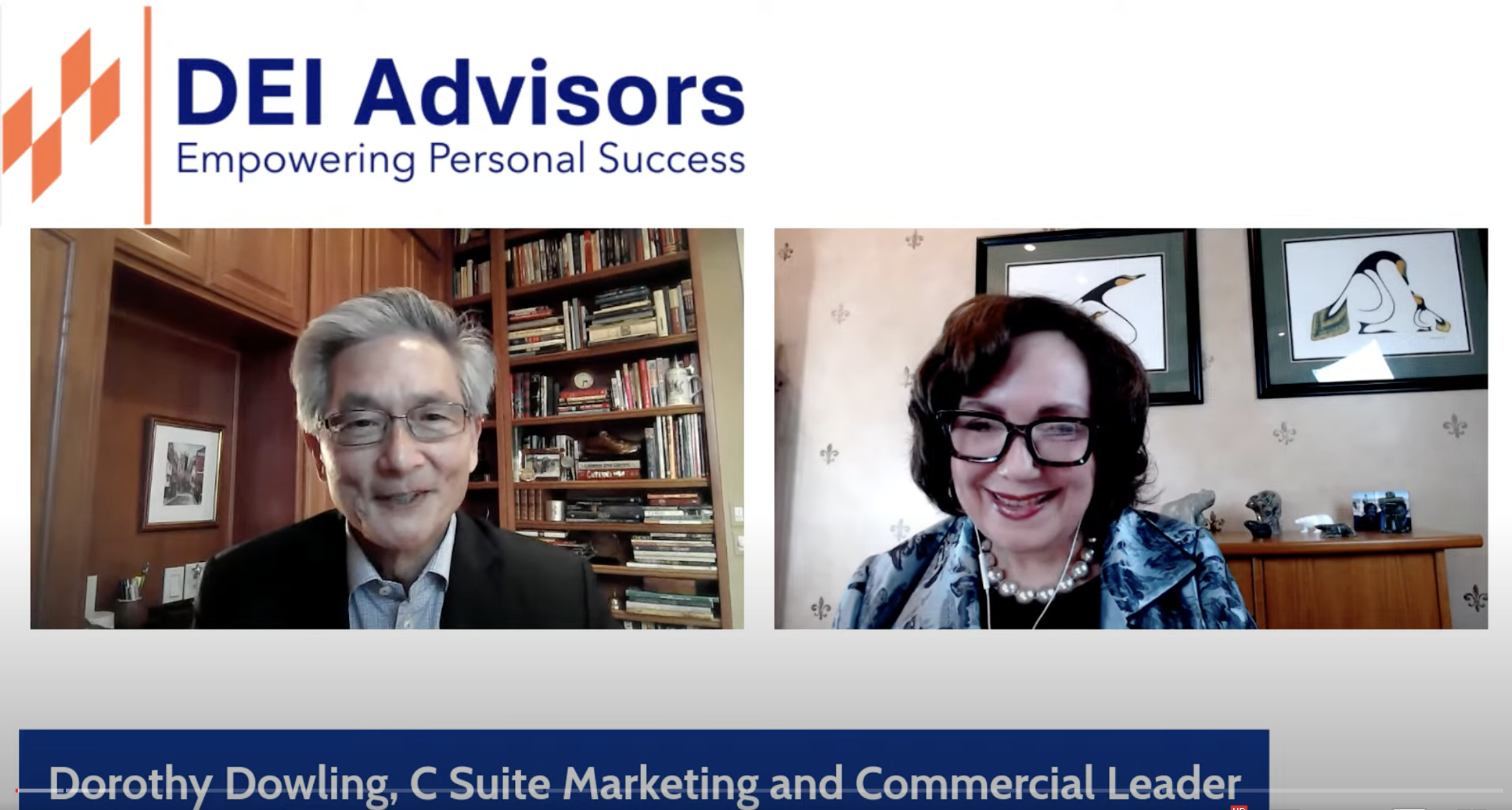 Dorothy Dowling interviewed by David Kong – DEI Advisors Podcast